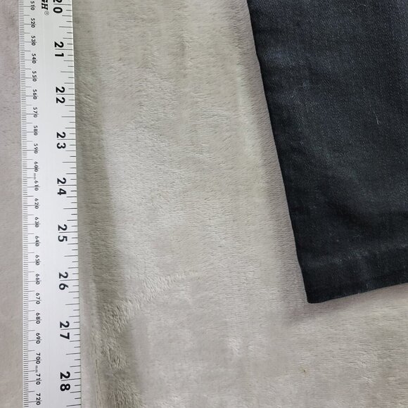 Madewell Black Low-Rise Women's Straight-Leg Jean | Size 32 - Picture 7 of 8